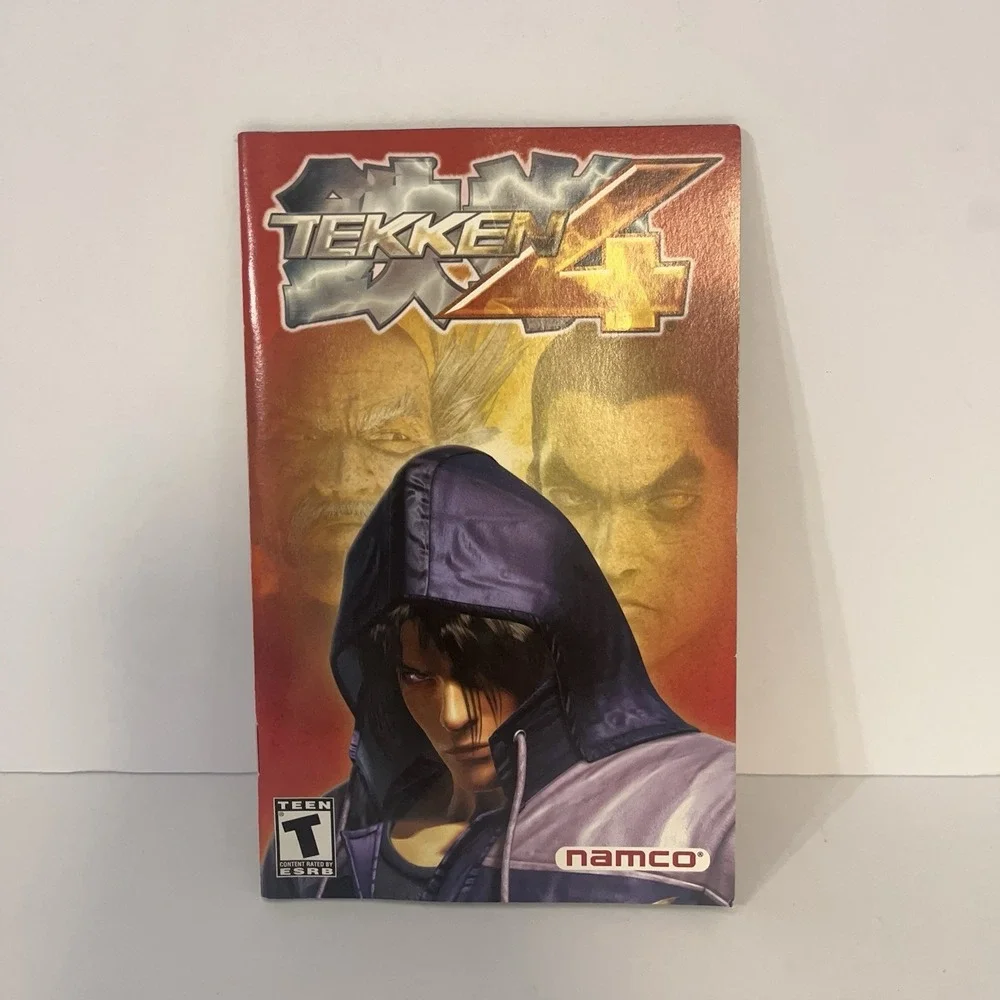 Tekken 4 (Sony PlayStation 2, PS2) - Complete CIB w/ Reg Card, TESTED WORKING